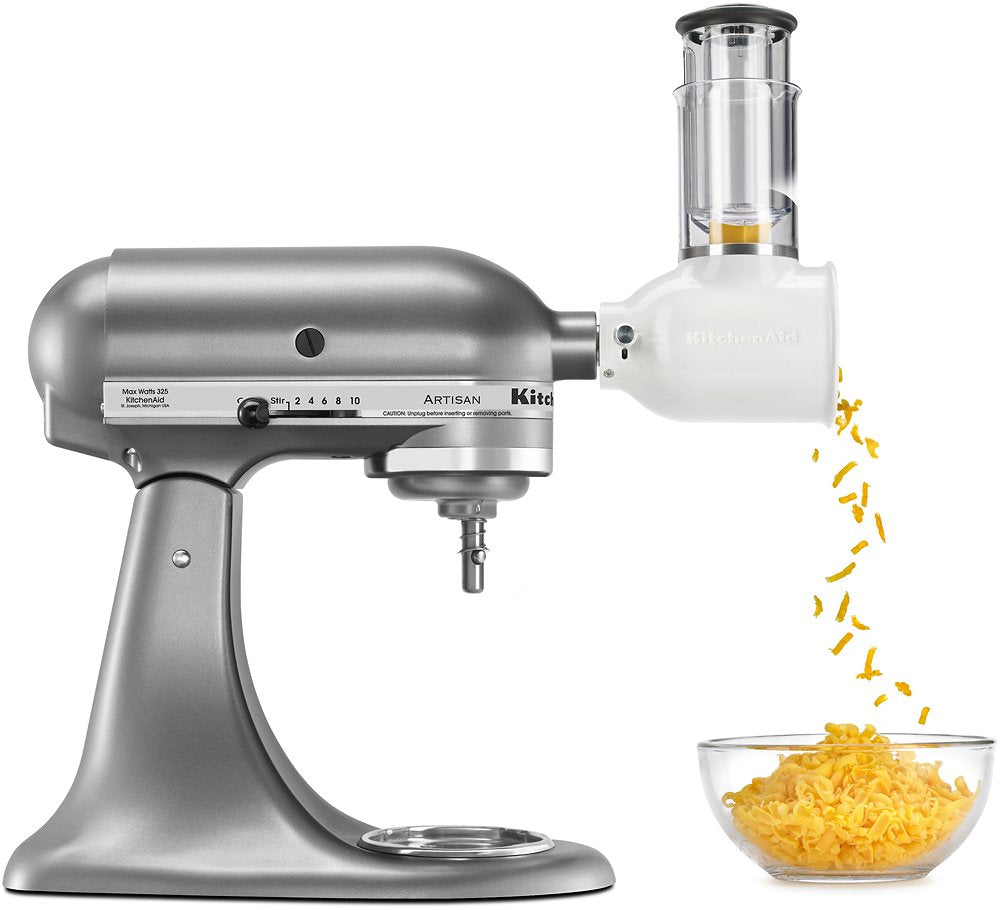 KitchenAid - KSMVSA Fresh Prep Slicer/Shredder Attachment for KitchenAid Stand Mixers - Multi